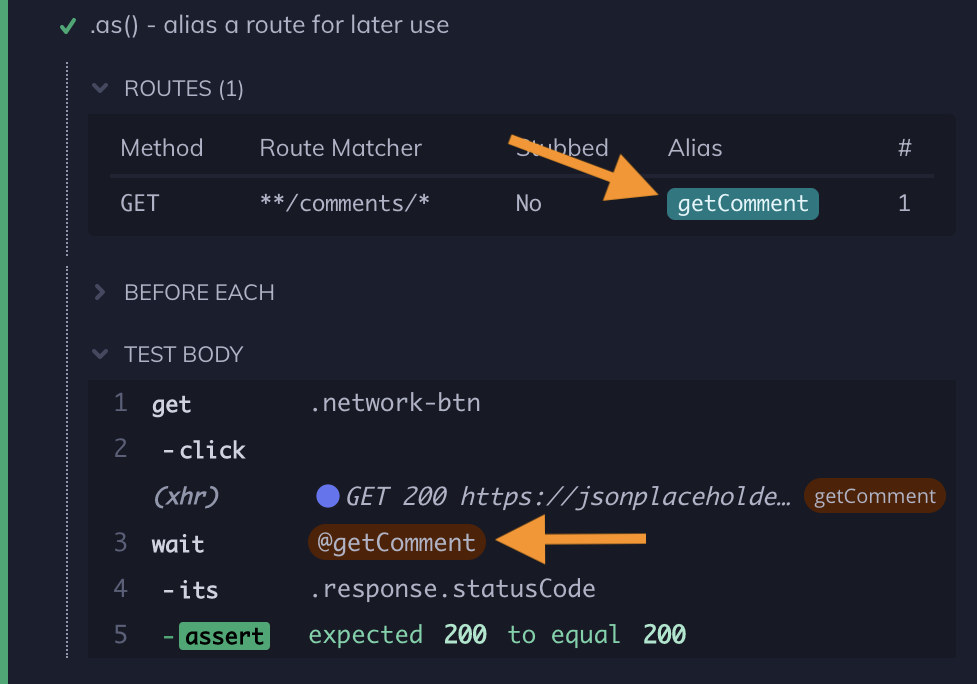 Alias commands